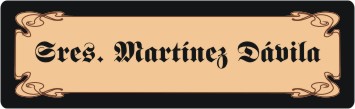 PLACA PARA PUERTAS Grabinco.com
