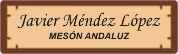 PLACA PARA PUERTAS Grabinco.com
