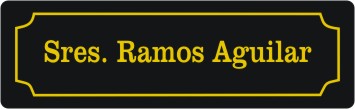PLACA PARA PUERTAS Grabinco.com