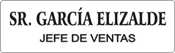 PLACA PARA PUERTAS Grabinco.com