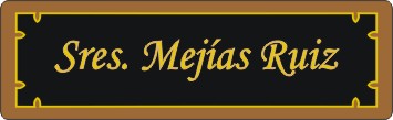 PLACA PARA PUERTAS Grabinco.com