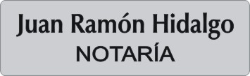 PLACA PARA PUERTAS Grabinco.com