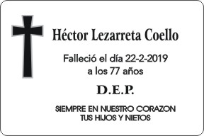 PLACA PARA DIFUNTO Grabinco.com