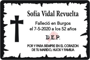 PLACA PARA DIFUNTO Grabinco.com