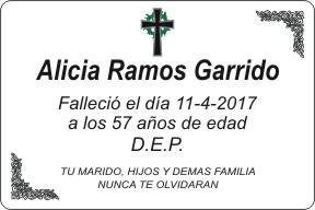 PLACA PARA DIFUNTO Grabinco.com