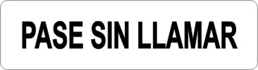 PLACAS para PUERTAS - Grabinco.com
