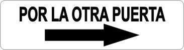 PLACAS para PUERTAS - Grabinco.com