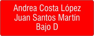 PLACAS para BUZONES - Grabinco.com