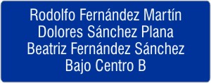 PLACAS para BUZONES - Grabinco.com