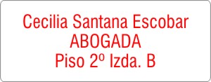 PLACAS para BUZONES - Grabinco.com
