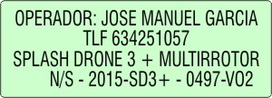 PLACAS para DRONES - Grabinco.com