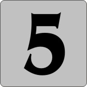 PLACA con LETRAS o NUMEROS para VIVIENDAS - Grabinco.com