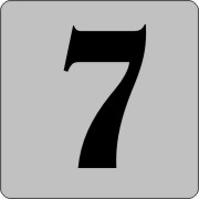 PLACA con LETRAS o NUMEROS para VIVIENDAS - Grabinco.com