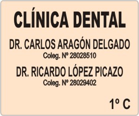 PLACA PARA PROFESIONALES - Grabinco.com