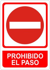 PLACA PARA SEÑALIZAR Grabinco.com