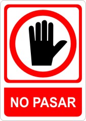 PLACA PARA SEÑALIZAR Grabinco.com