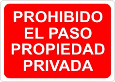 PLACA PARA SEÑALIZAR Grabinco.com