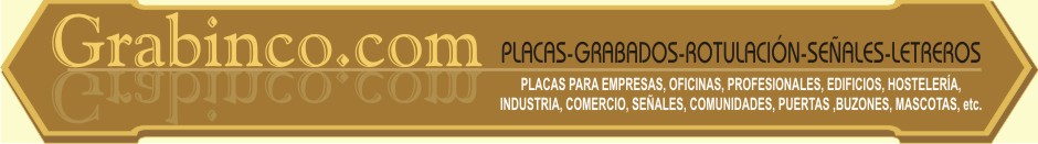 Grabinco.com - PLACAS GRABADAS