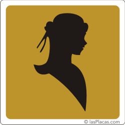 placa para señalizar