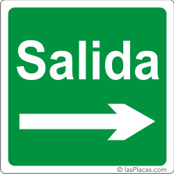 placa para señalizar