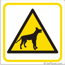 placa para señalizar