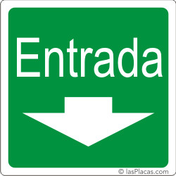 placa para señalizar