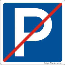 placa para señalizar