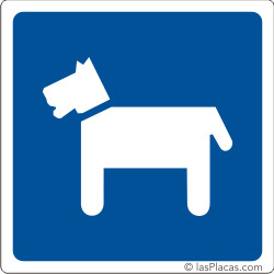 placa para señalizar