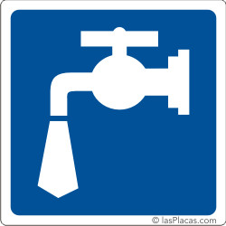 placa para señalizar