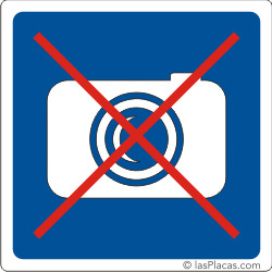 placa para señalizar