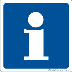 placa para señalizar