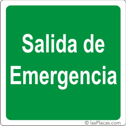 placa para señalizar