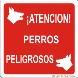 placa para señalizar