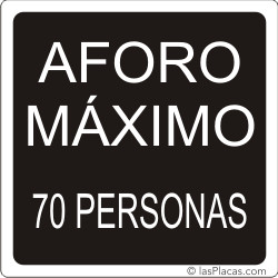 placa para señalizar