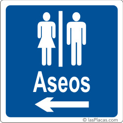 placa para señalizar
