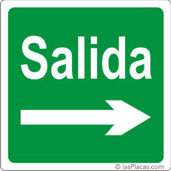placa para señalizar
