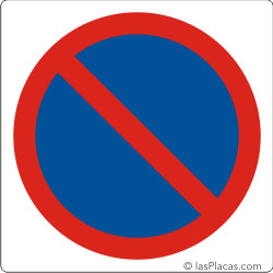 placa para señalizar