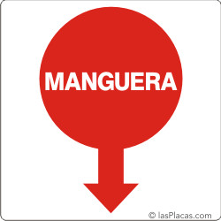 placa para señalizar