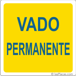 placa para señalizar