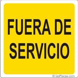 placa para señalizar