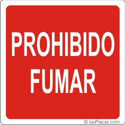 placa para señalizar