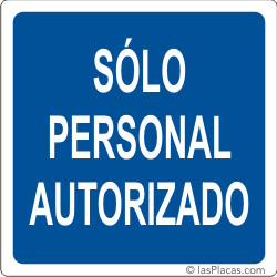 placa para señalizar