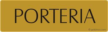PLACA PORTERIA Grabinco.com