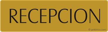PLACA RECEPCION Grabinco.com