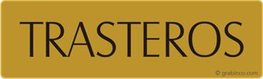 PLACA TRASTEROS Grabinco.com