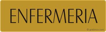 PLACA ENFERMERIA Grabinco.com