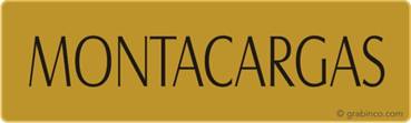 PLACA MONTACARGAS Grabinco.com