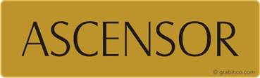 PLACA ASCENSOR Grabinco.com