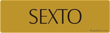 PLACA SEXTO Grabinco.com