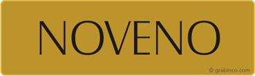PLACA NOVENO Grabinco.com